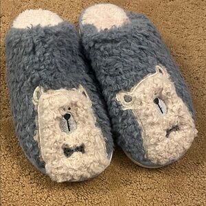Animal hard bottom slippers